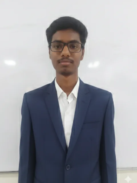 Borkar Gaurav Tanaji — JEE 2026 achiever at Chaitanya's Academy